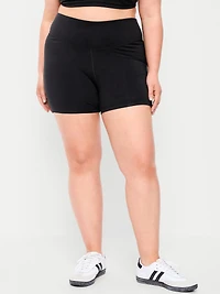 High-Waisted PowerChill Biker Shorts - 5-inch inseam