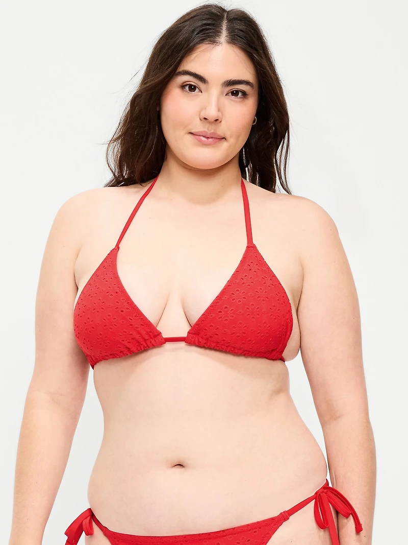 Triangle String Bikini Swim Top