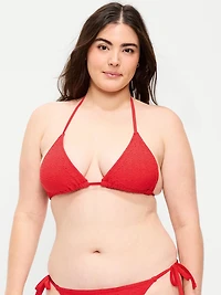 Triangle String Bikini Swim Top