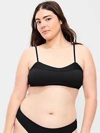 Ribbed Bra Bikini Swim Top