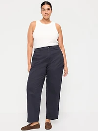 High-Waisted OGC Chino Full Length Straight Pants