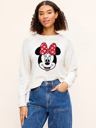 Old Navy x Disney Minnie Mouse Graphic Sweater for Women