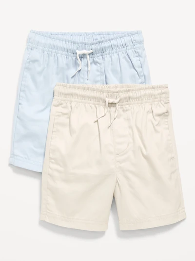 Twill Shorts 2-Pack for Toddler Boys