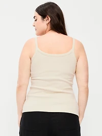 Rib-Knit Cami Tank Top