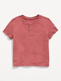 Short-Sleeve Henley T-Shirt for Toddler Boys