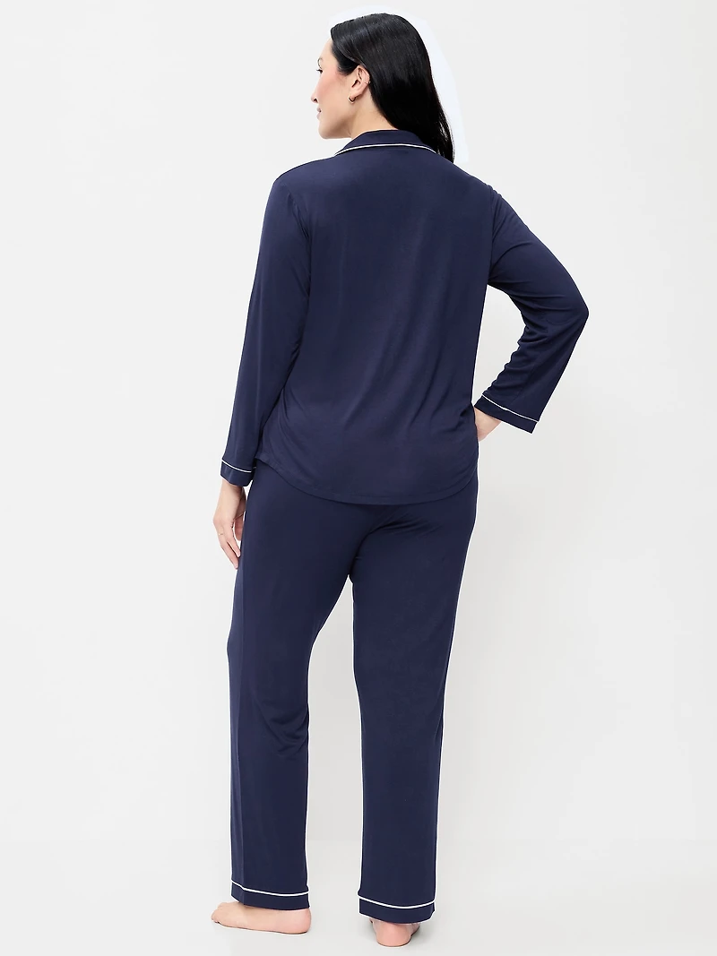 Sunday Sleep Knit Jersey Pant Set