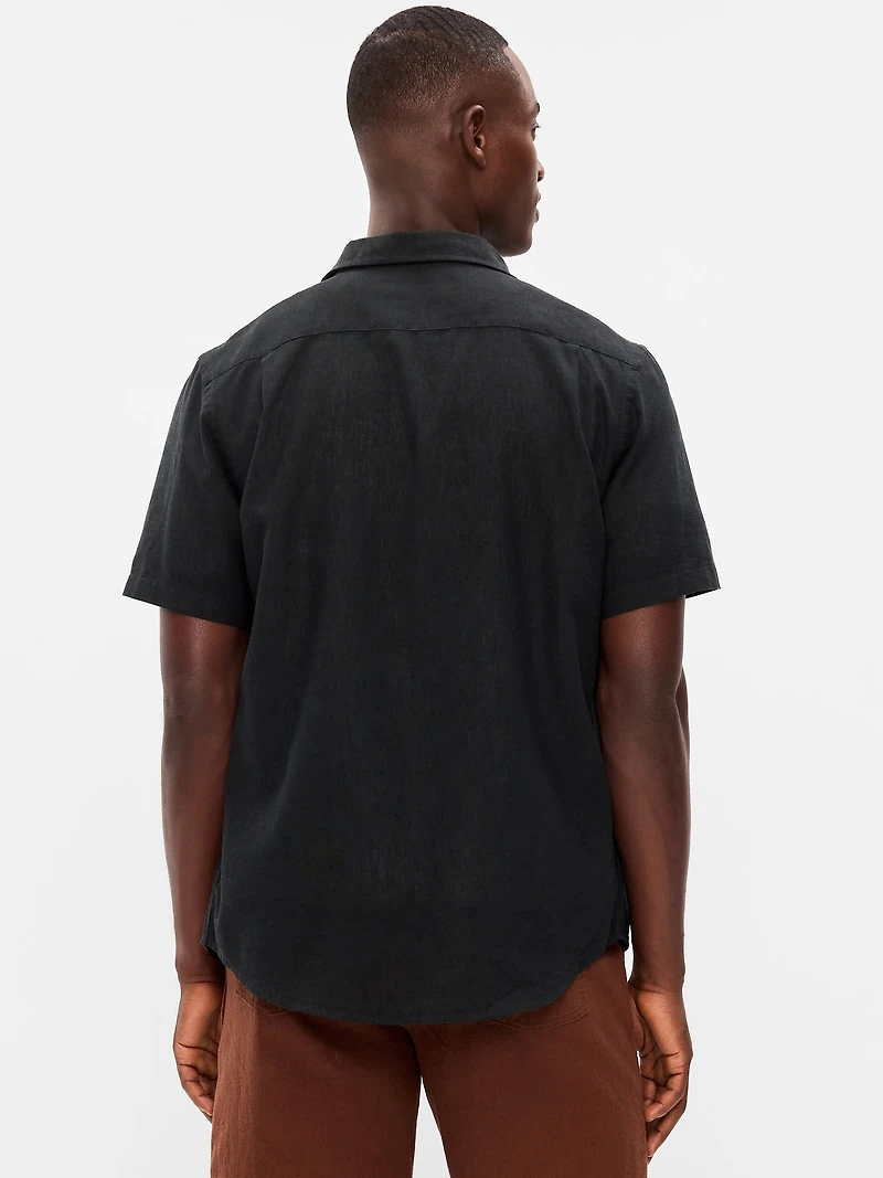 Classic Fit Everyday Linen-Blend Shirt