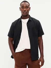 Classic Fit Everyday Linen-Blend Shirt