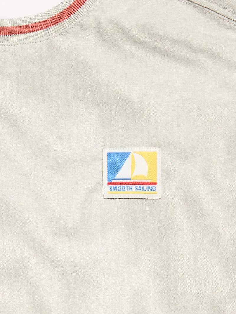 Oversized Short-Sleeve Graphic T-Shirt for Boys