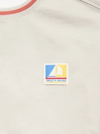 Oversized Short-Sleeve Graphic T-Shirt for Boys