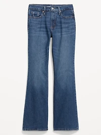 Mid-Rise Loose Boot-Cut Jeans