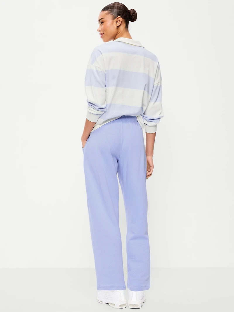 Mid-Rise SoComfy Seamed Barrel Sweatpants