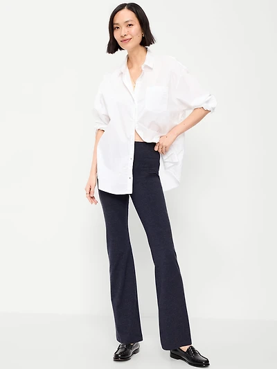 High-Waisted Fashion Flare Leggings