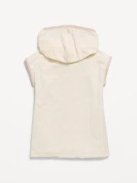 Hooded Terry Swim Cover-Up for Toddler Girls