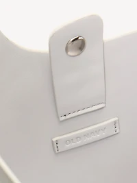 Asymmetrical Structured Tote Bag