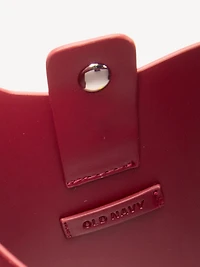 Asymmetrical Structured Tote Bag