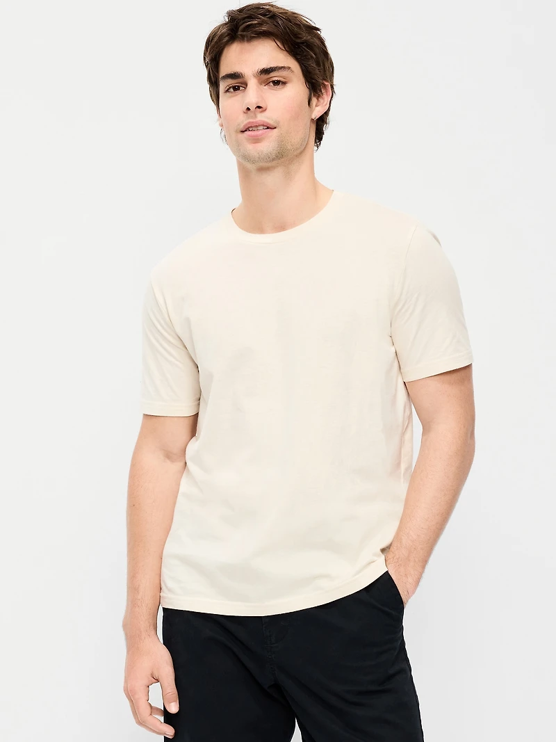 Solid Crew-Neck T-Shirt 3-Pack