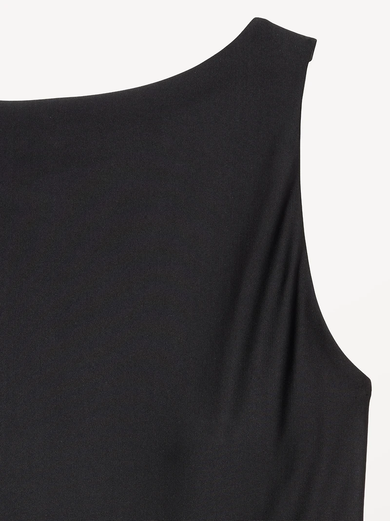 High-Neck One-Piece Swimsuit