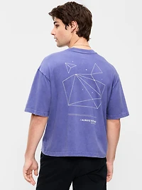 Heavyweight Graphic Cropped T-Shirt