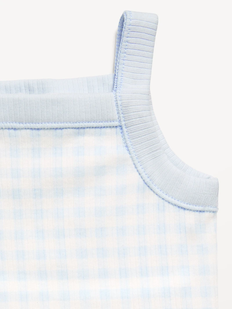 Ribbed Cami Tank and Shorts Set for Baby