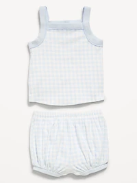 Ribbed Cami Tank and Shorts Set for Baby