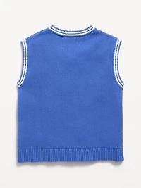 Oversized Cable-Knit Sweater Vest for Toddler Boys