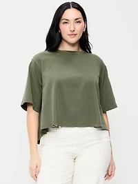 Short-Sleeve Trapeze T-Shirt