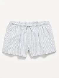 Linen-Blend Shorts for Girls