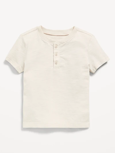 Short-Sleeve Henley T-Shirt for Toddler Boys