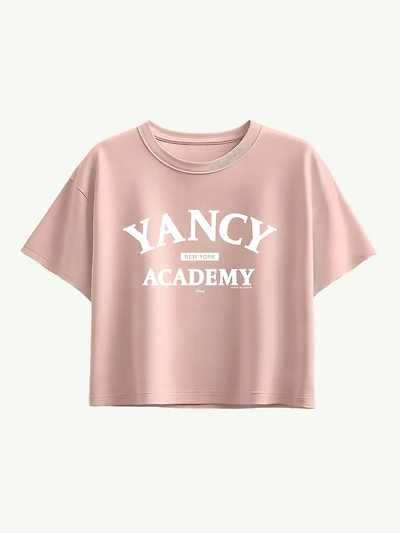 Percy Jackson Yancy Academy Short Sleeve Boxy Graphic Tee for Kids