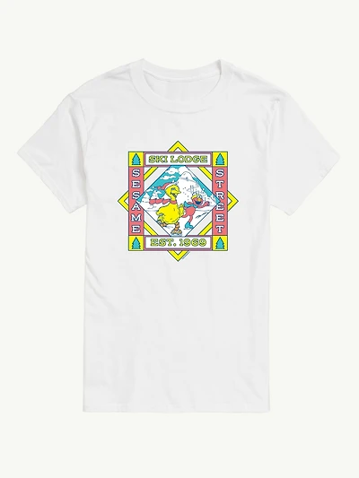 Sesame Street Ski Lodge Short Sleeve Graphic Tee