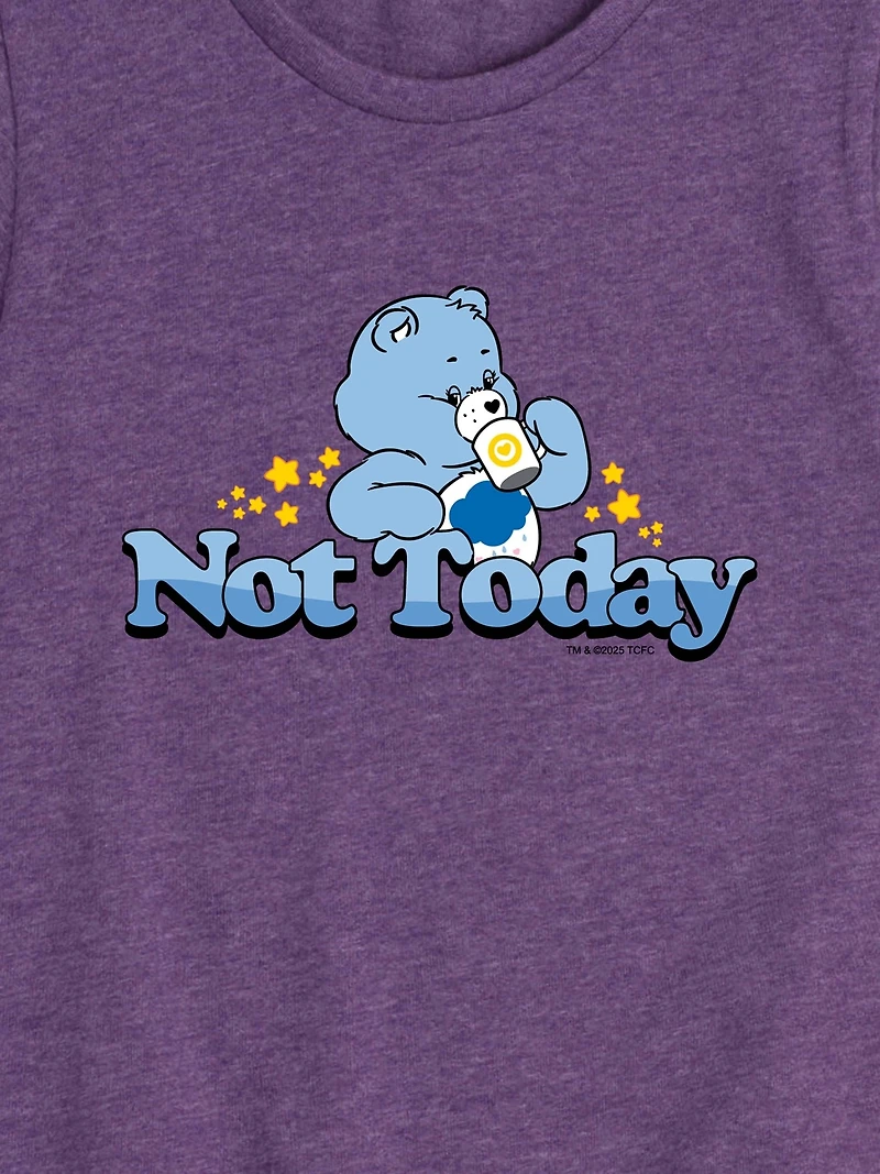 Care Bears Not Today Short Sleeve Graphic Tee for Kids