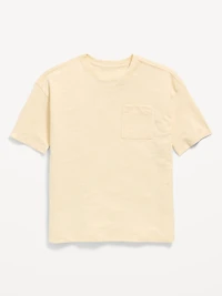 Oversized Short-Sleeve Pocket T-Shirt for Boys