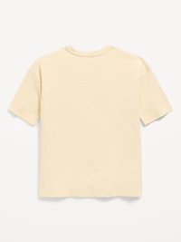 Oversized Short-Sleeve Pocket T-Shirt for Boys