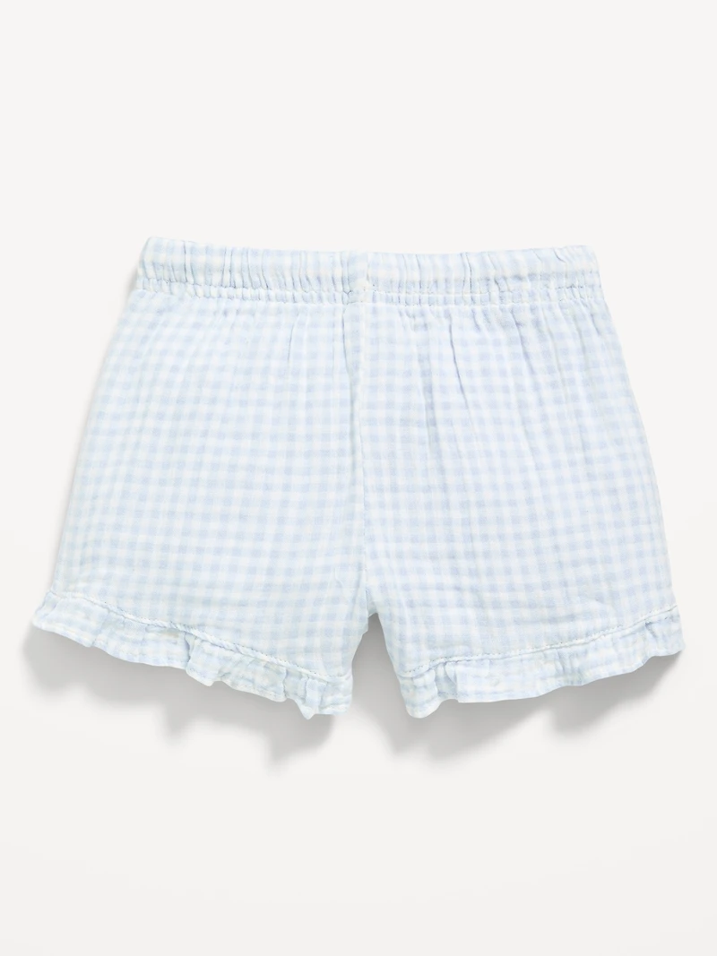 Double-Weave Shorts for Toddler Girls