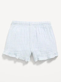 Double-Weave Shorts for Toddler Girls