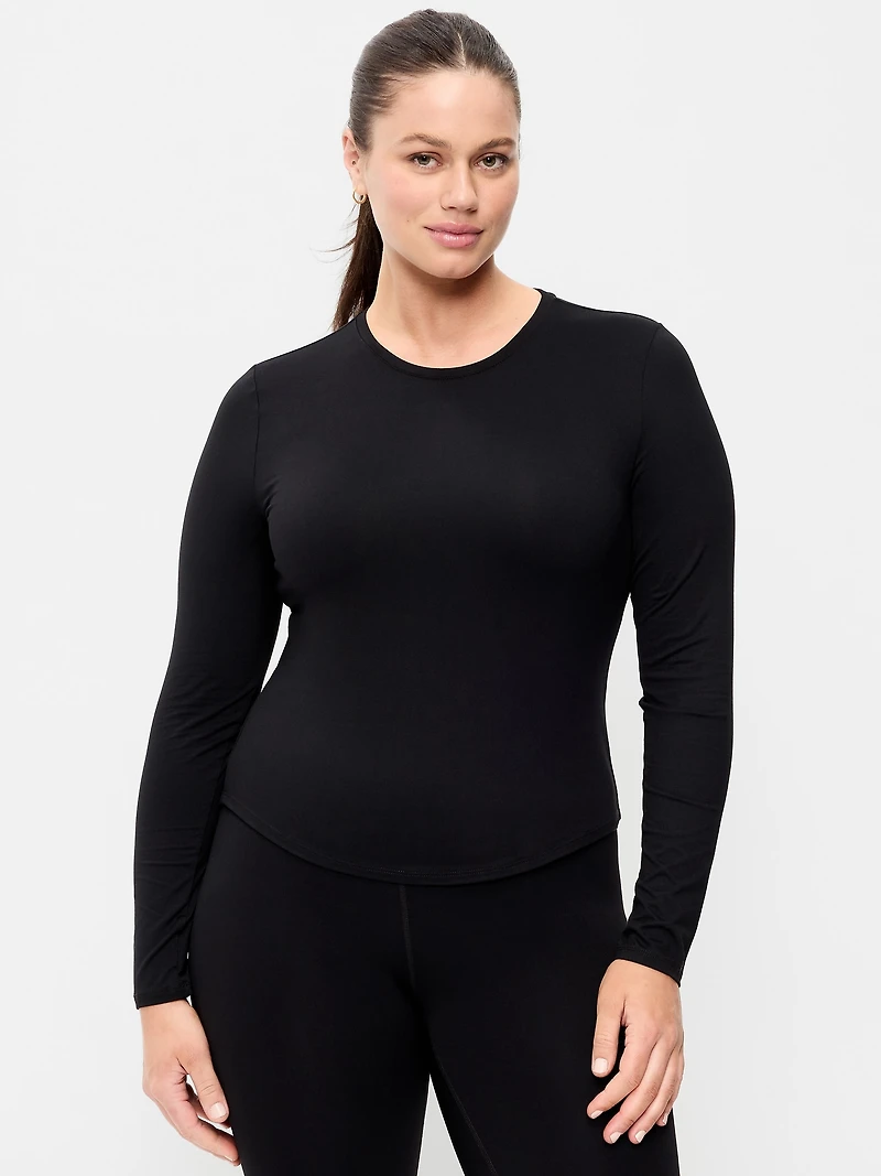 StudioSmooth Long-Sleeve Base Layer Top