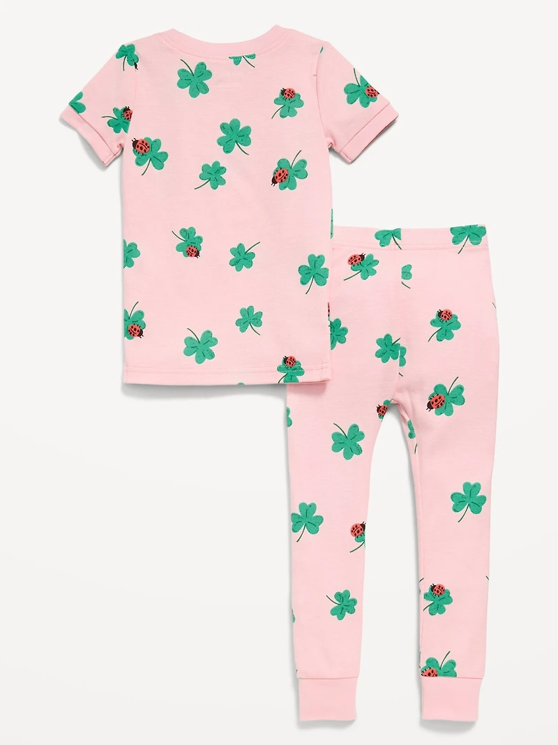 Printed Unisex Pajama Set for Toddler & Baby