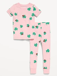 Printed Unisex Pajama Set for Toddler & Baby