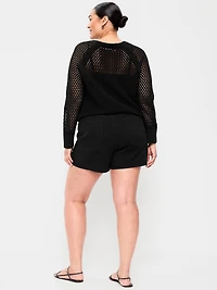 High-Waisted Wow Jean Shorts - 4-inch inseam