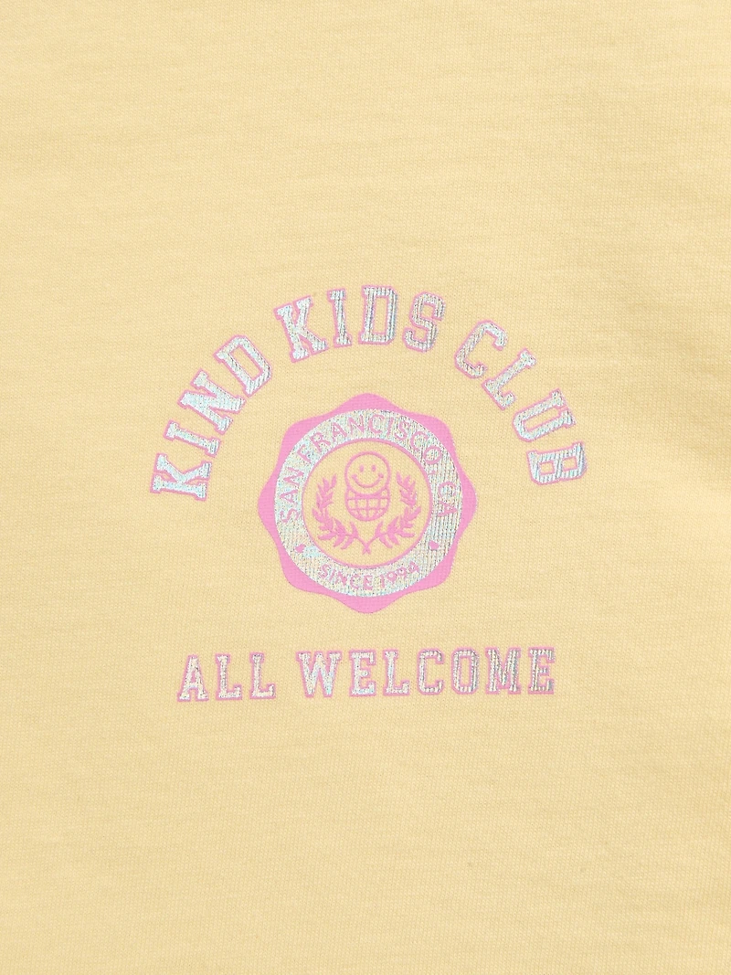 Oversized Graphic T-Shirt for Toddler Girls