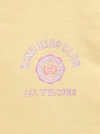 Oversized Graphic T-Shirt for Toddler Girls