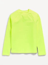 Long-Sleeve Rashguard Swim Top for Boys