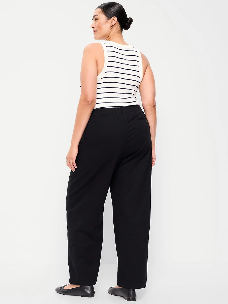 High-Waisted OGC Chino Full Length Straight Pants