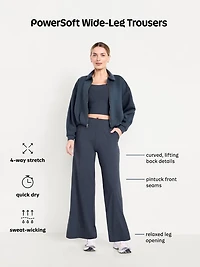 High-Waisted PowerSoft Trouser Pants