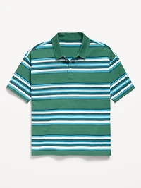 Oversized Striped Polo Shirt for Boys