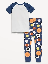 Snug-Fit Graphic Pajama Set for Toddler & Baby