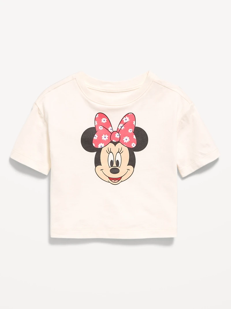 Disney© Minnie Mouse Oversized Graphic T-Shirt for Toddler Girls
