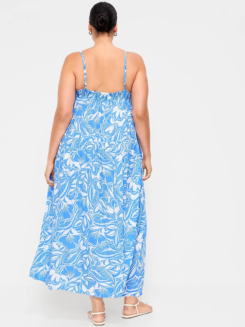 Airy Smocked Maxi Dress