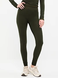 High-Waisted Jacquard Leggings